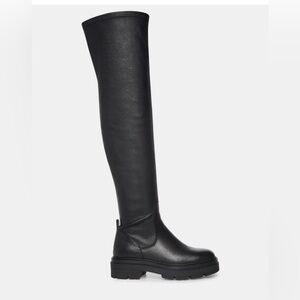 Above Knee Steve Madden Black Boots